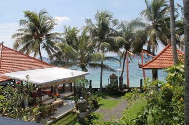 Anom Beach Hotel Candidasa Dış mekan fotoğraf