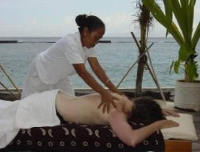 Anom Beach Hotel Candidasa Dış mekan fotoğraf