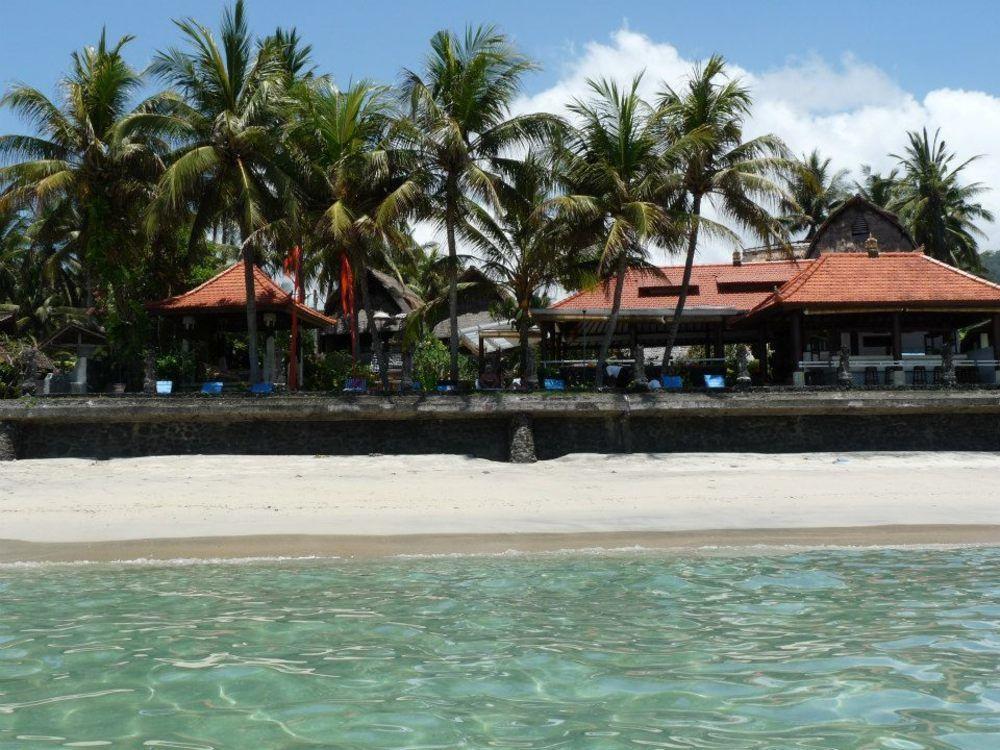 Anom Beach Hotel Candidasa Dış mekan fotoğraf