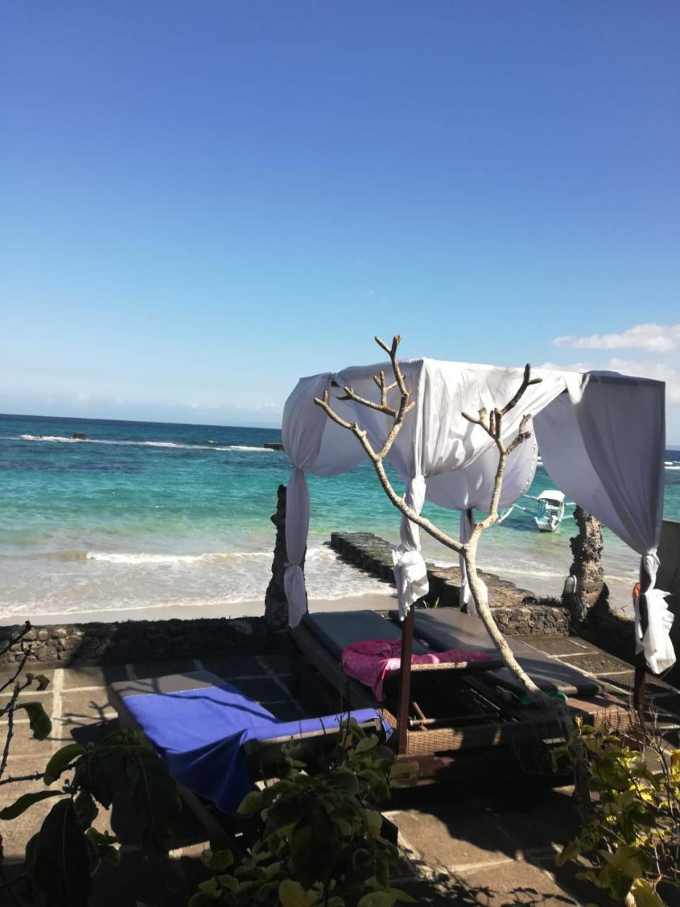 Anom Beach Hotel Candidasa Dış mekan fotoğraf