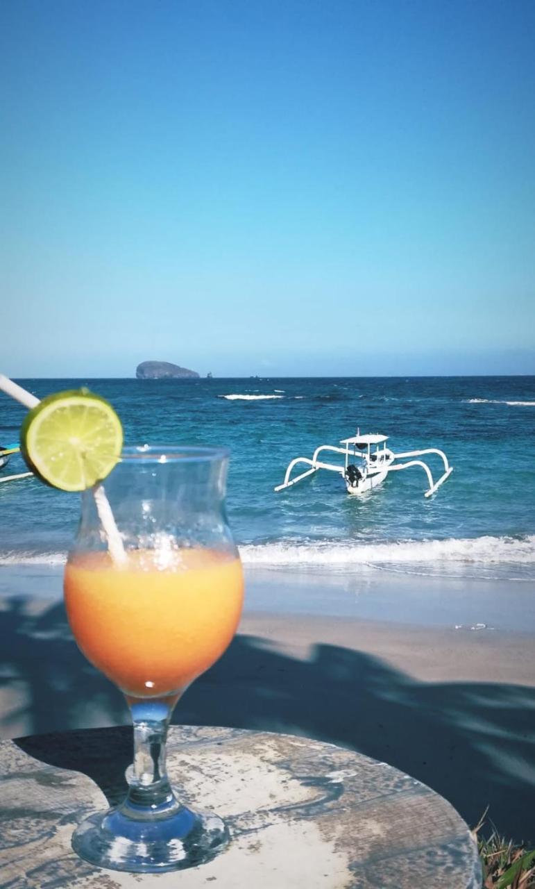 Anom Beach Hotel Candidasa Dış mekan fotoğraf