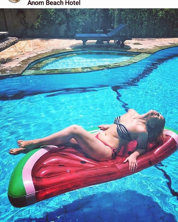 Anom Beach Hotel Candidasa Dış mekan fotoğraf