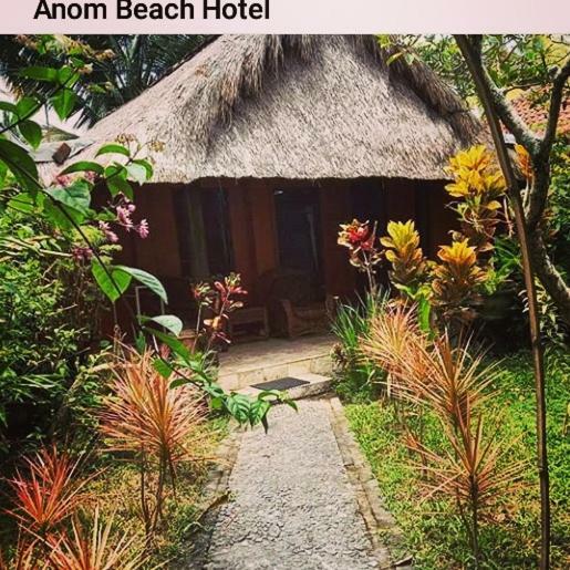 Anom Beach Hotel Candidasa Dış mekan fotoğraf